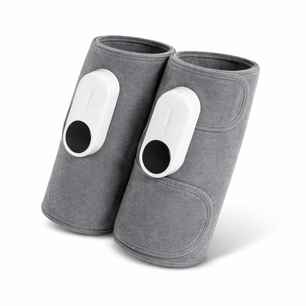 Luxeraum.de Electric Massagers 2x Massagegerät Bein Massagegerät elektrisch 3-in-1 Minasa für Waden & Beine – Kompression Massagegerät gegen Schmerzen & Schwellungen