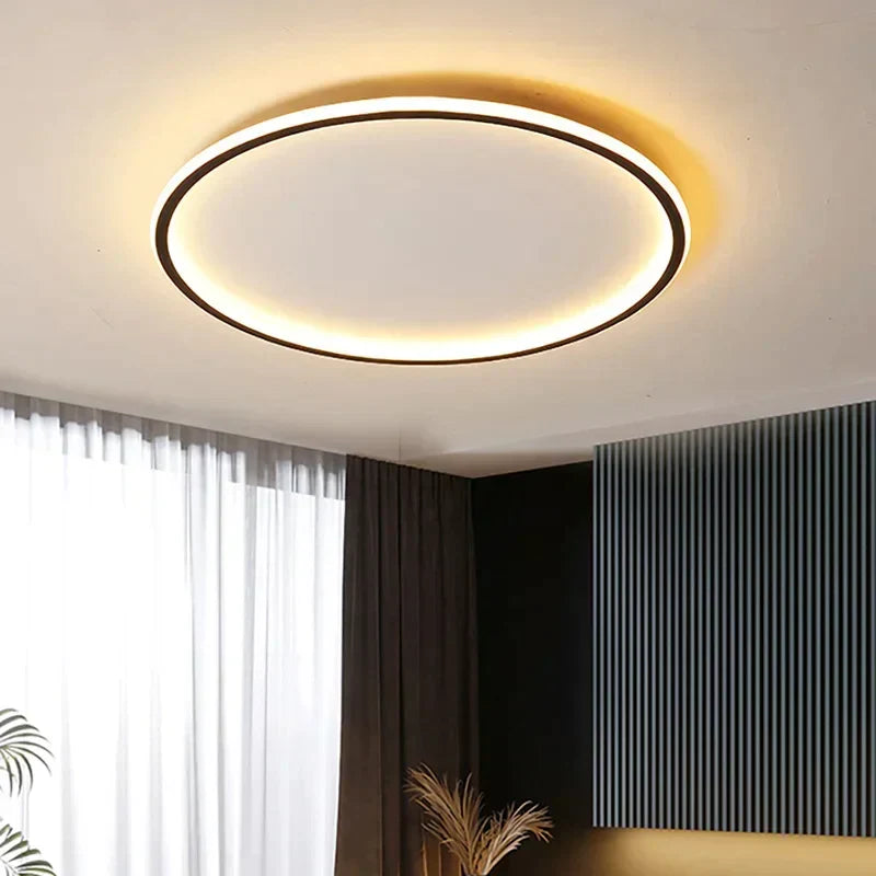 Skandinavische LED Deckenleuchte – Modern, dimmbar & stilvoll für Wohnzimmer, Esszimmer & Flur