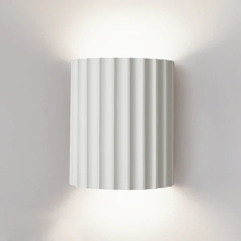 Minimalistische Wandleuchte Macaron-White