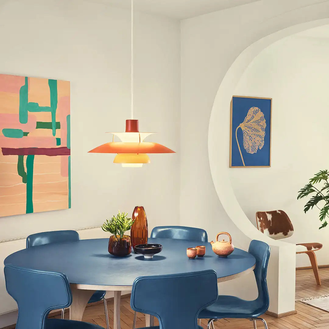 Moderne LED Deckenlampe rund – Dimmbar & langlebig – Stilvolle Beleuchtung für Wohnzimmer, Esszimmer & Büro
