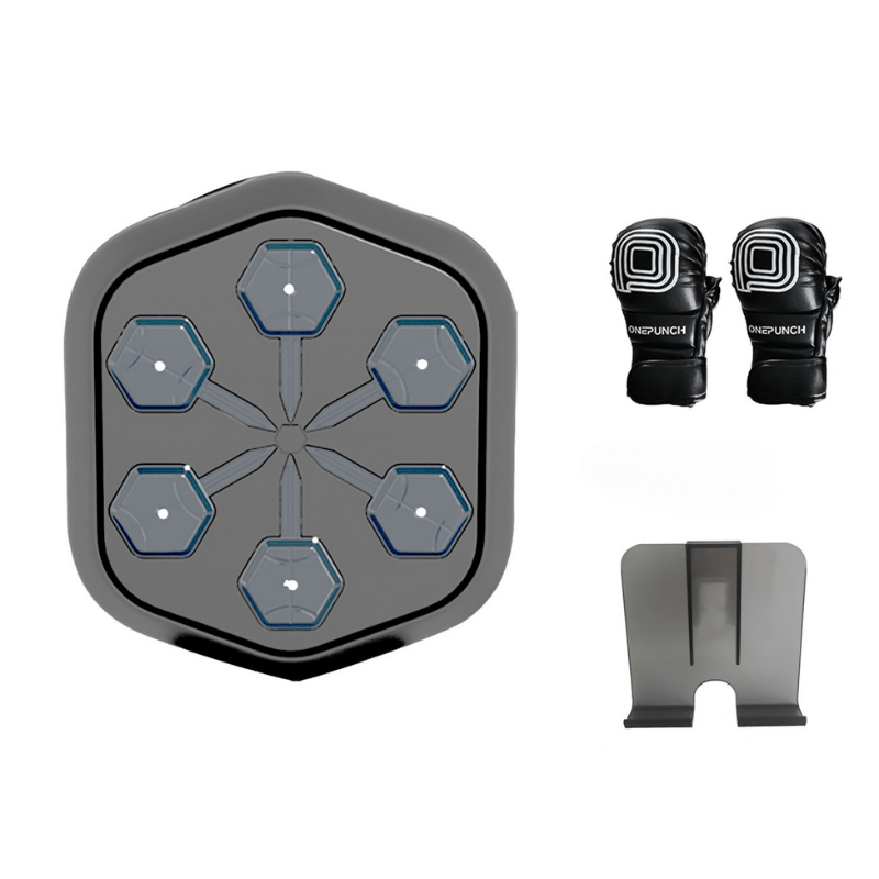 Luxeraum.de ProBoxer + GRATIS 1 Paar Boxhandschuhe + Handyhalterung (Nicht Vorrätig) / Schwarz ProBoxer - Schlau Boxen Trainer Für Kinder Und Erwachsene
