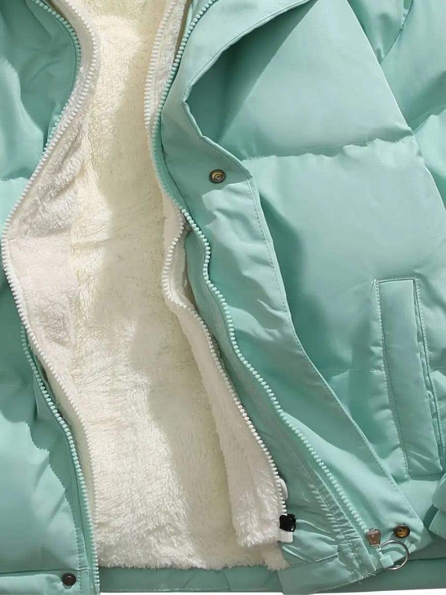 Luxeraum.de Steppjacke Winterjacke Damen warm – Hochwertige Chloé Jacke mit Reißverschluss