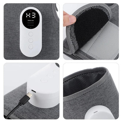 Luxeraum.de Electric Massagers Bein Massagegerät elektrisch 3-in-1 Minasa für Waden & Beine – Kompression Massagegerät gegen Schmerzen & Schwellungen