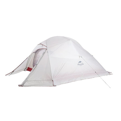 Luxeraum.de Tents 20D Grau-Rock Ultraleichtes 3-Personen Trekkingzelt – freistehend, wasserdicht, kompakt für Backpacking & Camping