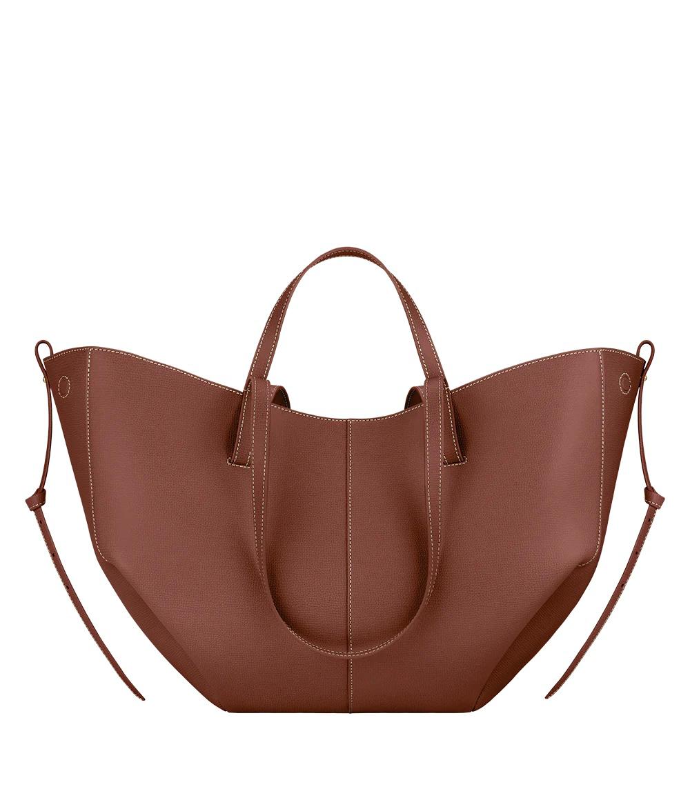 Luxeraum.de Shopper Bags Brown Handtasche – Italienisches Leder – Magnetverschluss & Variable Trageriemen – Damen