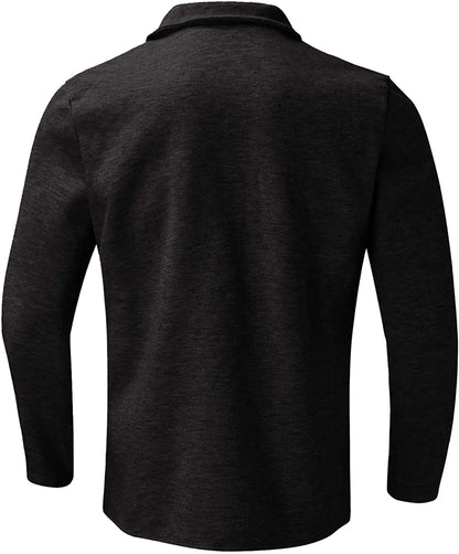 Freizeit-Blazer – Polyester – klassisches Revers mit Zweiknopf-Verschluss – Herren