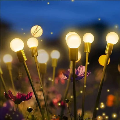 Solarpower | LED Solar-Glühwürmchen Lichter für den Garten (6 LEDS)