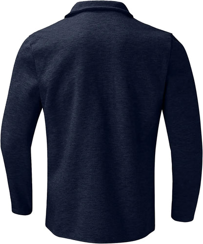 Freizeit-Blazer – Polyester – klassisches Revers mit Zweiknopf-Verschluss – Herren