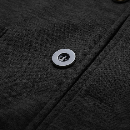 Freizeit-Blazer – Polyester – klassisches Revers mit Zweiknopf-Verschluss – Herren