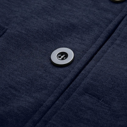 Freizeit-Blazer – Polyester – klassisches Revers mit Zweiknopf-Verschluss – Herren