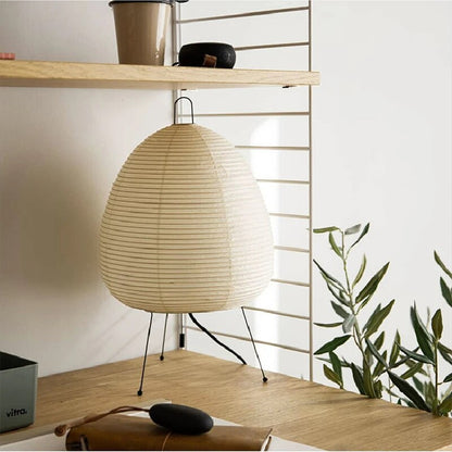 ZenGlow - Japanisch Reis Papier Lampe für stilvolle Innenräume