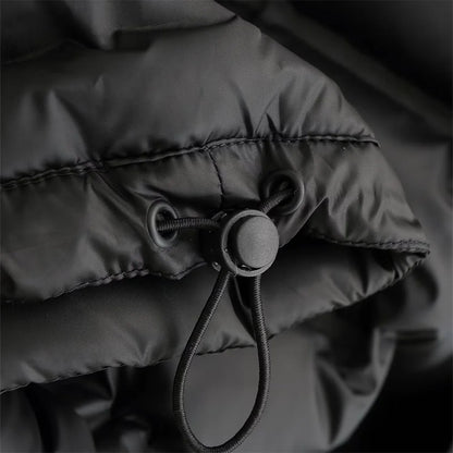 Steppjacke – Wärmende Materialmischung – Kurzer Schnitt & Zipper – Damen