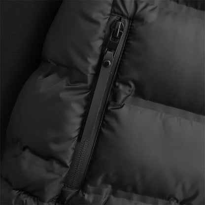 Steppjacke – Wärmende Materialmischung – Kurzer Schnitt & Zipper – Damen