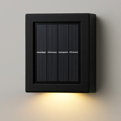 SolarGlow LED Solar Wandlampen – Kabellos, Wetterfest & Stimmungsvolles Licht für Außenbereiche