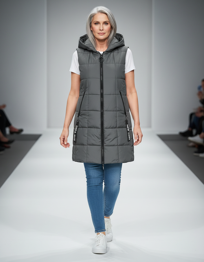 Damen Pufferweste warm und modern – Ikonisches Design