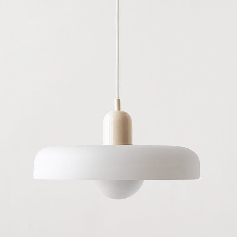 Luxeraum.de Ceiling Light Fixtures Bauhaus Hängeleuchte - Farbigem Glas - Modernes Design - Verstellbarem Kabel