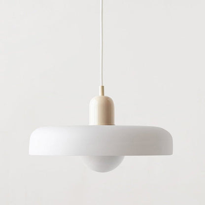 Luxeraum.de Ceiling Light Fixtures Bauhaus Hängeleuchte - Farbigem Glas - Modernes Design - Verstellbarem Kabel