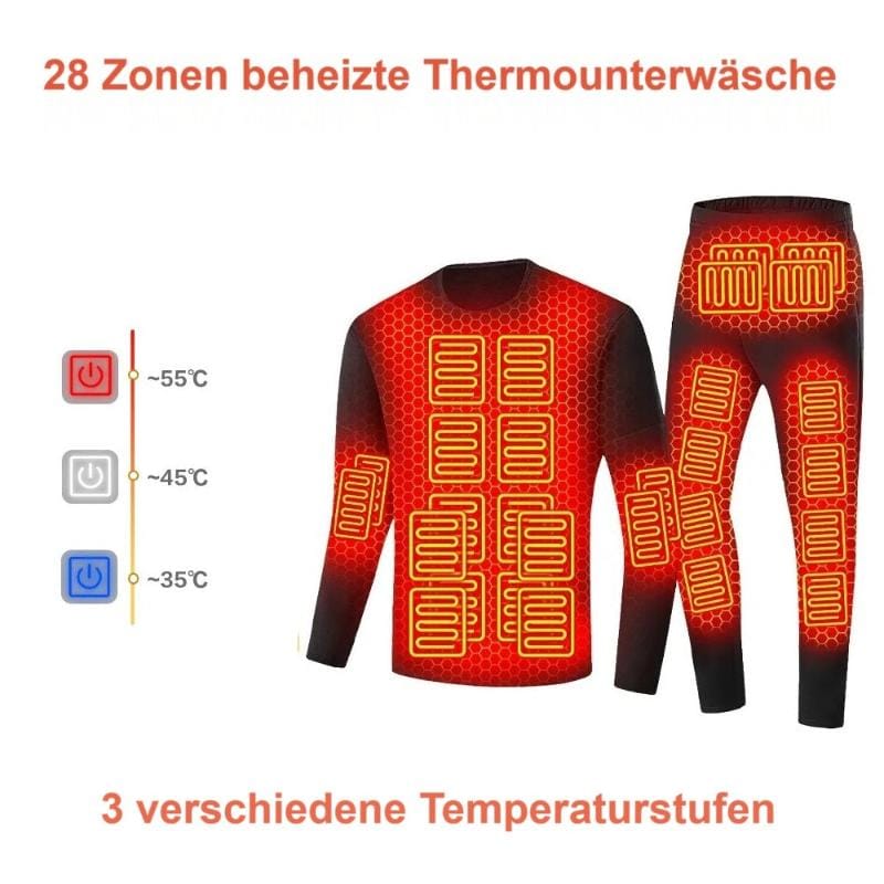 Luxeraum.de Beheizbare USB Thermounterwäsche Anzug
