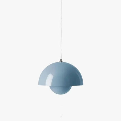 Luxeraum.de Ceiling Light Fixtures Hellblau Blumenampel Pendelleuchte - Metall - Modernes Design - Wohnzimmer - Essbereich