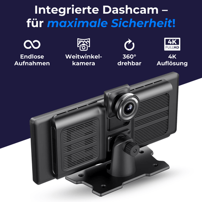 Luxeraum.de Motor Vehicle A/V Players & In-Dash Systems Auto Display mit Apple CarPlay & Android Auto CarMate™ – 10" Touchscreen Navigation, Bluetooth & Rückfahrkamera