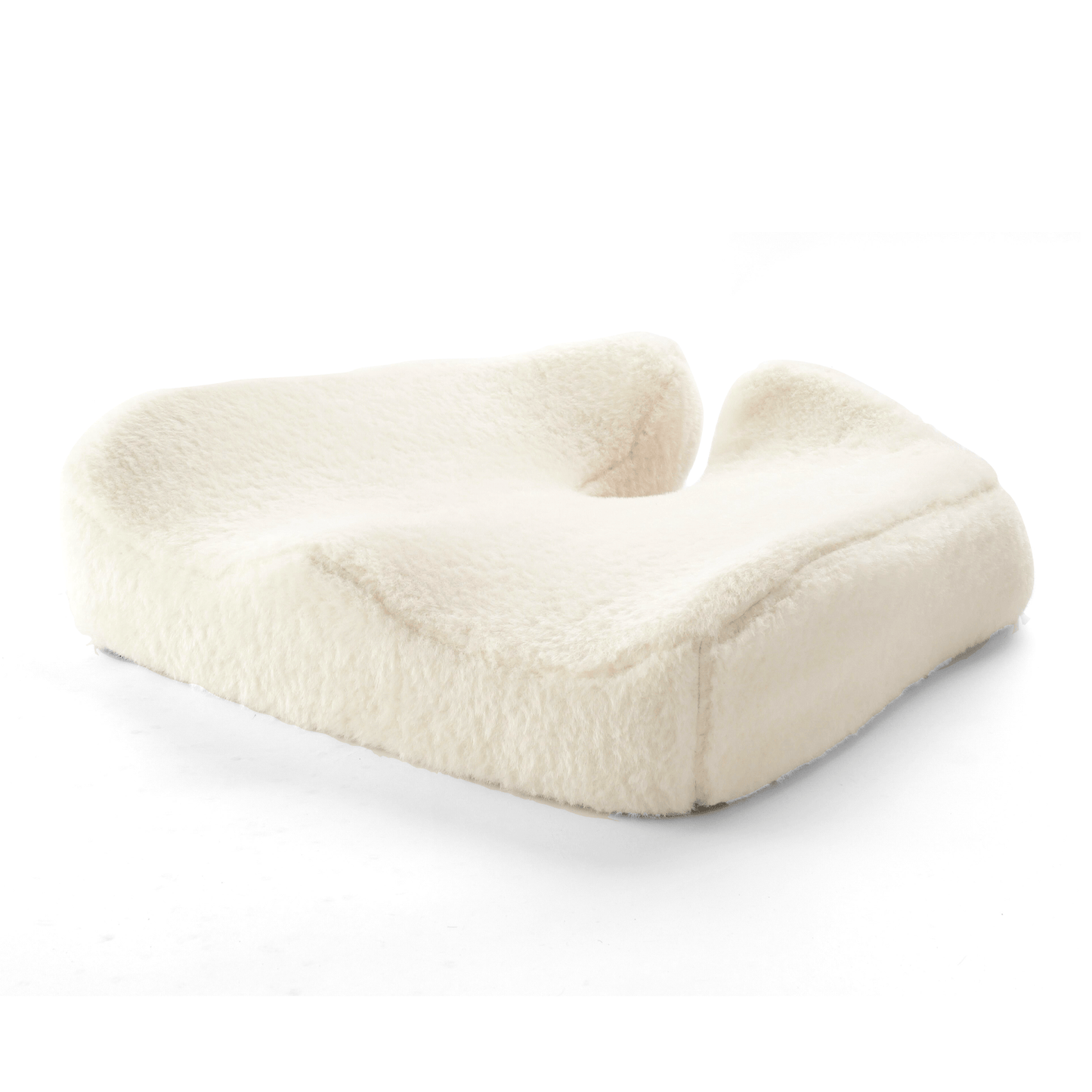 Luxeraum.de Chair & Sofa Cushions Standard / Wolkenfell Orthopädisches Sitzkissen Cloud Cradle – Memory Foam Sitzkissen für Büro, Auto & Stuhl gegen Rückenschmerzen