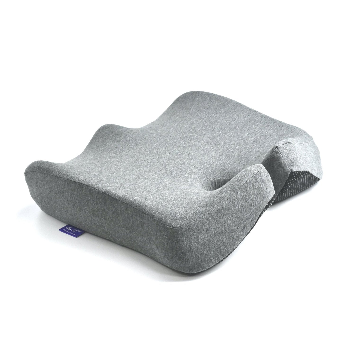 Luxeraum.de Chair & Sofa Cushions Orthopädisches Sitzkissen Cloud Cradle – Memory Foam Sitzkissen für Büro, Auto & Stuhl gegen Rückenschmerzen