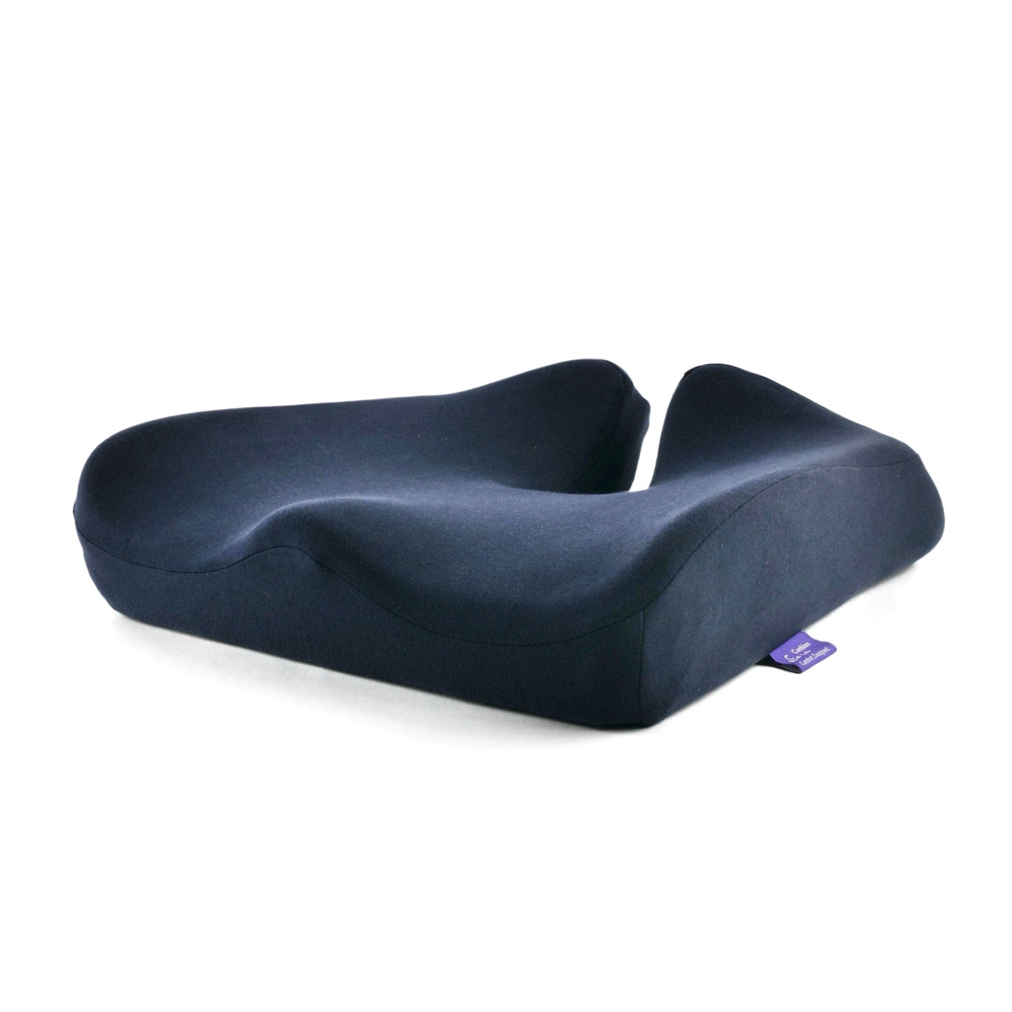 Luxeraum.de Chair & Sofa Cushions Standard / Marineblau Orthopädisches Sitzkissen Cloud Cradle – Memory Foam Sitzkissen für Büro, Auto & Stuhl gegen Rückenschmerzen