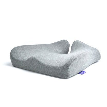 Luxeraum.de Chair & Sofa Cushions Standard / Grau Orthopädisches Sitzkissen Cloud Cradle – Memory Foam Sitzkissen für Büro, Auto & Stuhl gegen Rückenschmerzen