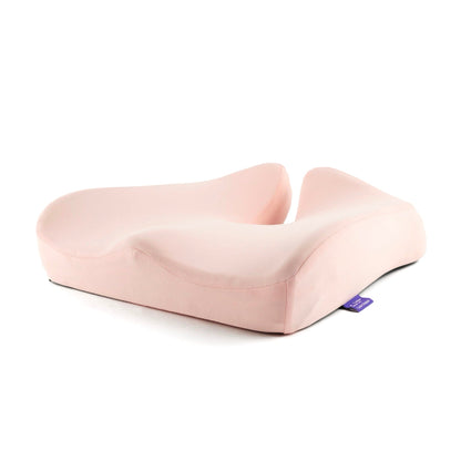 Luxeraum.de Chair & Sofa Cushions Standard / Hellrosa Orthopädisches Sitzkissen Cloud Cradle – Memory Foam Sitzkissen für Büro, Auto & Stuhl gegen Rückenschmerzen