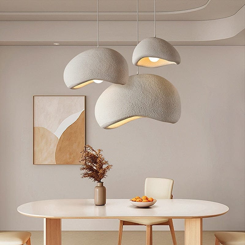 Luxeraum.de Ceiling Light Fixtures Cloud Pendelleuchte – Wabi-Sabi Stil – Modernes Design