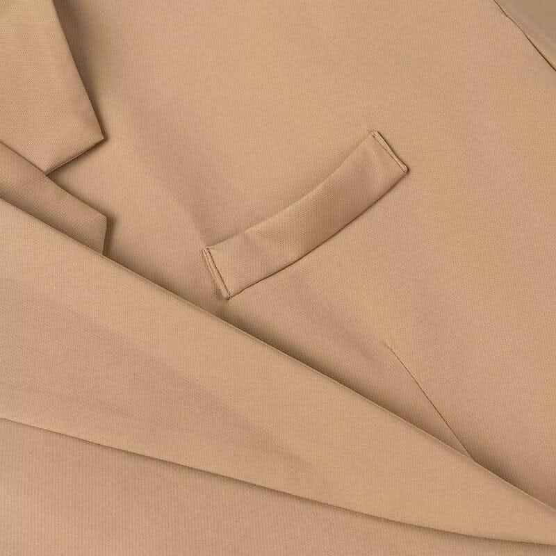 Luxeraum.de Damen Blazer Oversized, modern und elegant mit Seitenschlitz