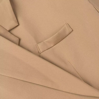 Luxeraum.de Damen Blazer Oversized, modern und elegant mit Seitenschlitz