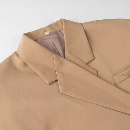 Luxeraum.de Damen Blazer Oversized, modern und elegant mit Seitenschlitz