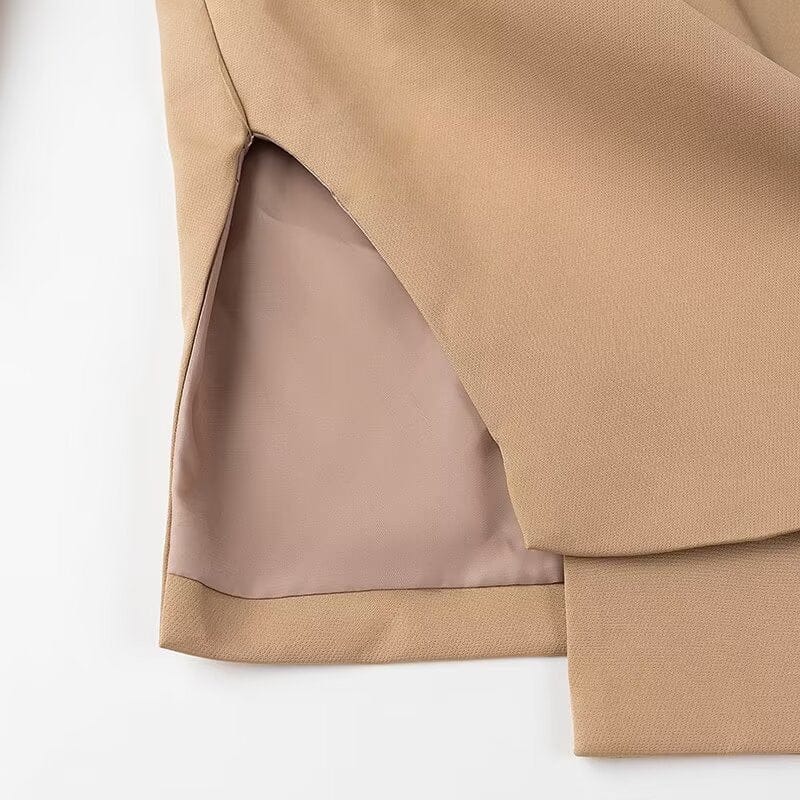 Luxeraum.de Damen Blazer Oversized, modern und elegant mit Seitenschlitz
