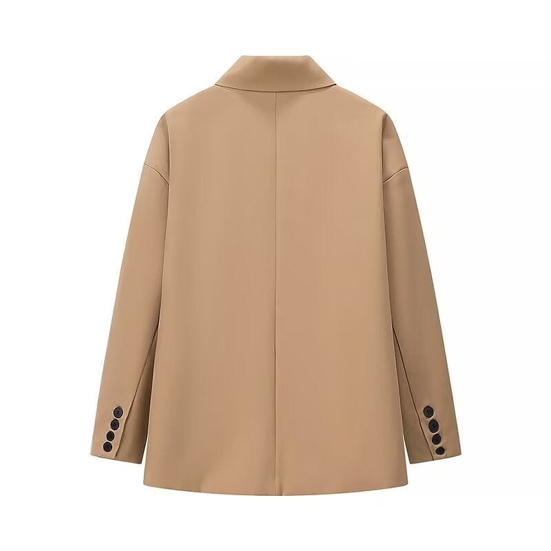 Luxeraum.de Damen Blazer Oversized, modern und elegant mit Seitenschlitz