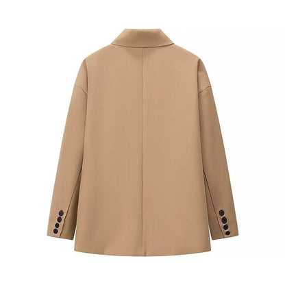 Luxeraum.de Damen Blazer Oversized, modern und elegant mit Seitenschlitz
