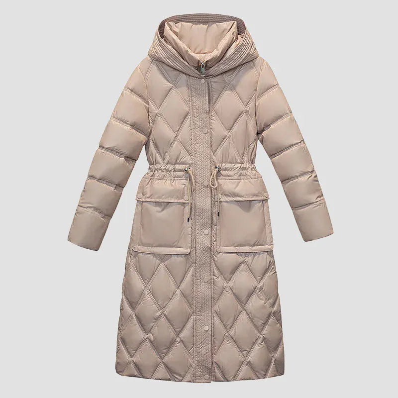 Luxeraum.de AW - Womens - Jackets & Coats Damen Daunen Winterjacke lang – warm & hochwertig