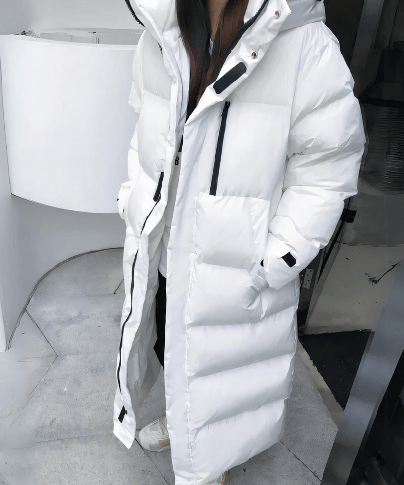 Luxeraum.de Damen Funktionsjacke lang wasser- & winddicht, modern, hochwertig