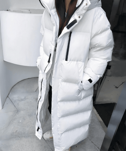 Luxeraum.de Damen Funktionsjacke lang wasser- & winddicht, modern, hochwertig