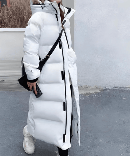Luxeraum.de Beige / XS Damen Funktionsjacke lang wasser- & winddicht, modern, hochwertig