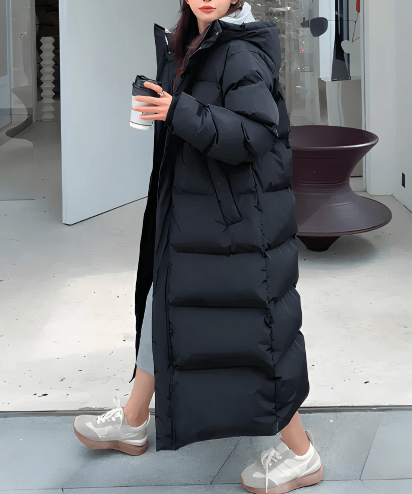 Luxeraum.de Damen Funktionsjacke lang wasser- & winddicht, modern, hochwertig
