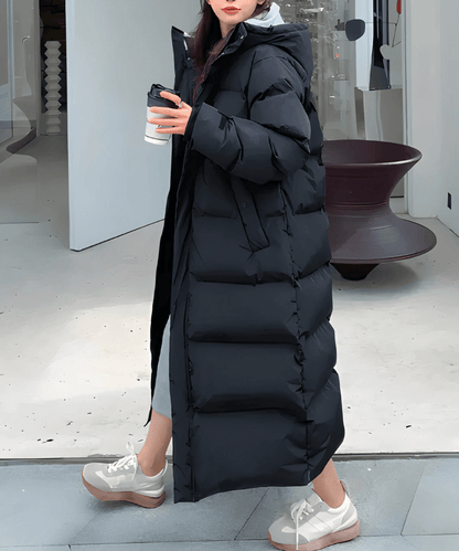 Luxeraum.de Damen Funktionsjacke lang wasser- & winddicht, modern, hochwertig