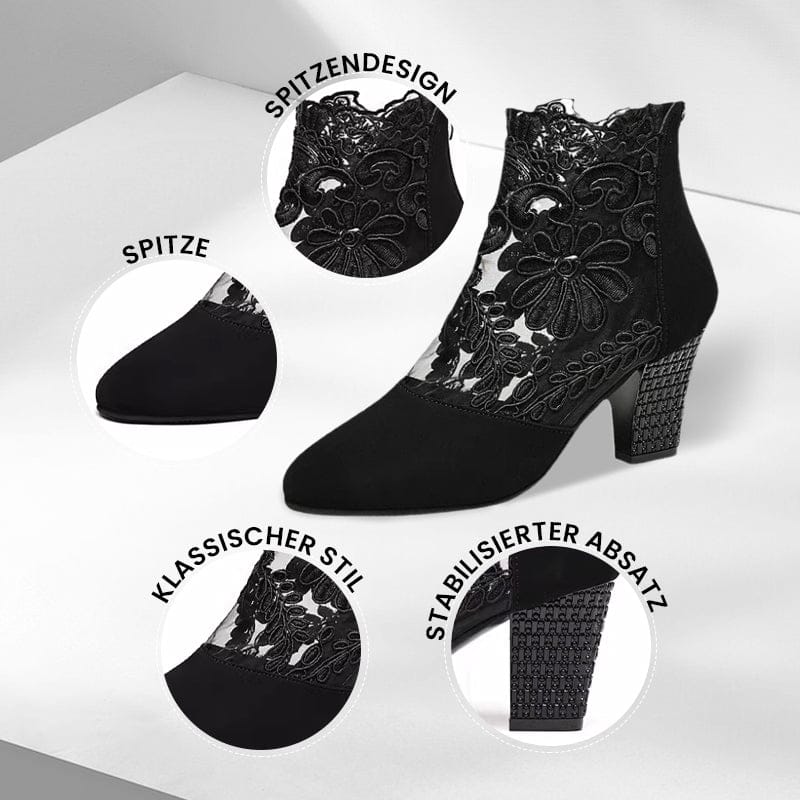 Luxeraum.de Kleidung & Accessoires Damen High Heels mit eleganter Spitze für den Sommer