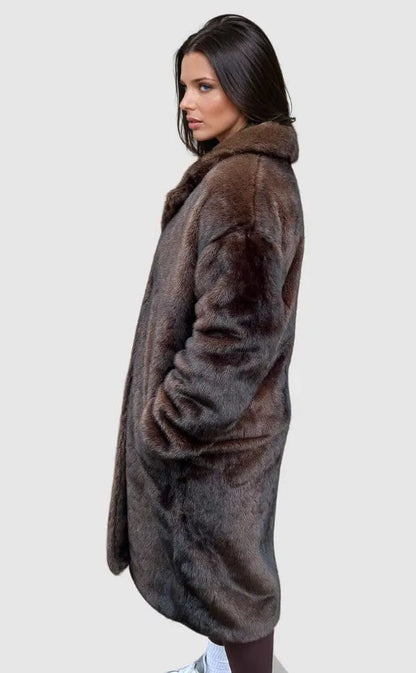 Luxeraum.de Kunstpelzjacke Damen Kunstfelljacke – warm & elegant für stilvolle Winter-Looks