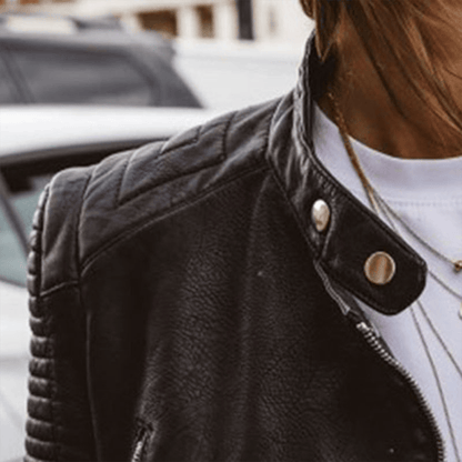 Luxeraum.de Damen Lederjacke – elegant, hochwertig, zeitloses Design