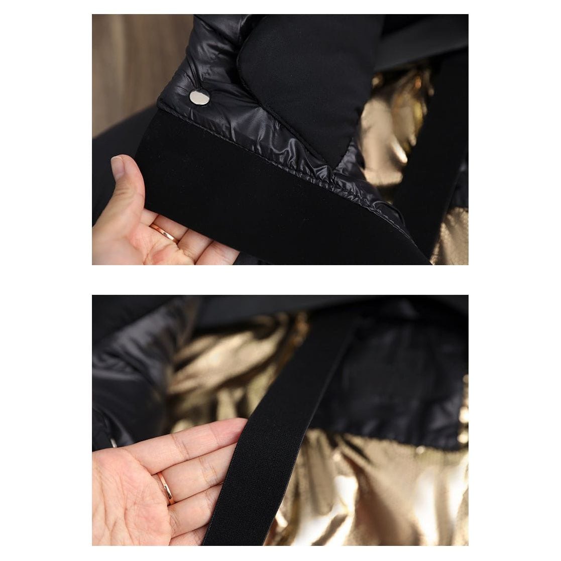 Luxeraum.de Puffer Jackets Damen Puffermantel lang – warm, modern und elegant für den Winter