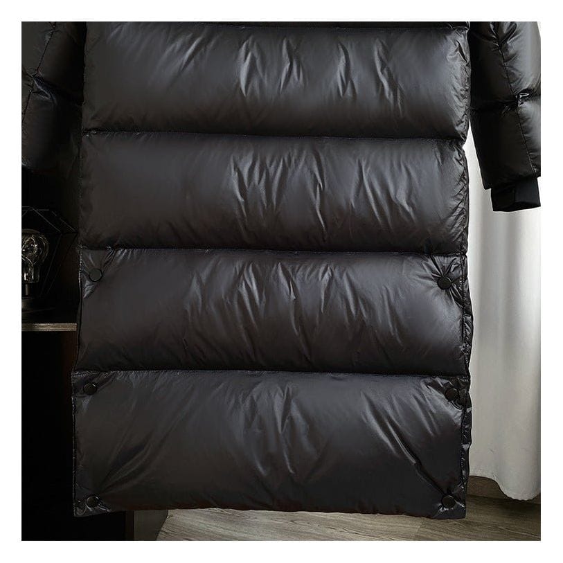 Luxeraum.de Puffer Jackets Damen Puffermantel lang – warm, modern und elegant für den Winter