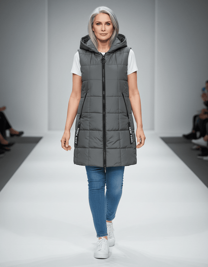 Luxeraum.de Dame yttertøy Damen Pufferweste warm und modern – Ikonisches Design