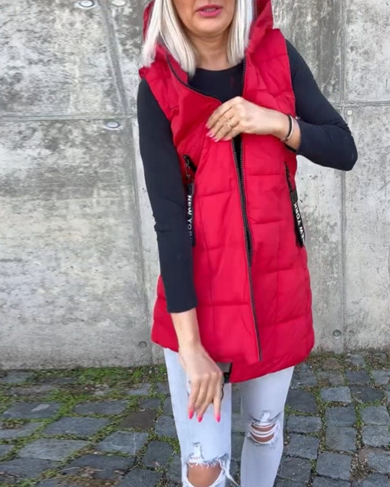 Luxeraum.de Dame yttertøy Damen Pufferweste warm und modern – Ikonisches Design