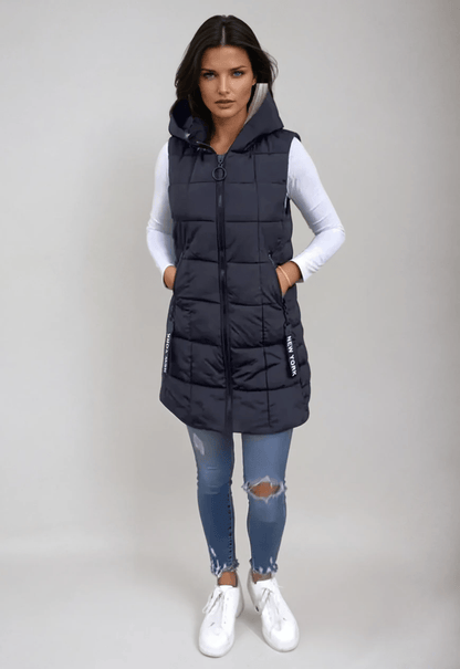 Luxeraum.de Dame yttertøy Damen Pufferweste warm und modern – Ikonisches Design